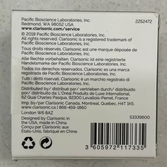 ❤️ Clarisonic Charcoal Cleansing Brush Head New in Box - Picture 5 of 9